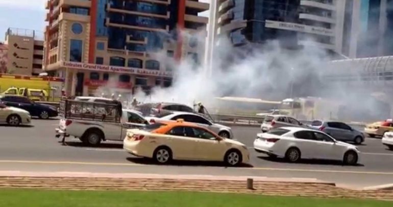 لماذا تحترق السيارات في دبي ؟  (فيديو)